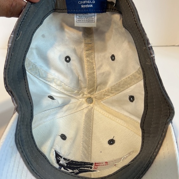 NFL Reebok New England Patriots Onfield Cap Size L/XL - Picture 8 of 12